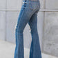 Judy Blue - Athena High Waist Distressed Flare Jeans