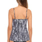 Miraclesuit - Chevron Python Jubilee Tankini Top