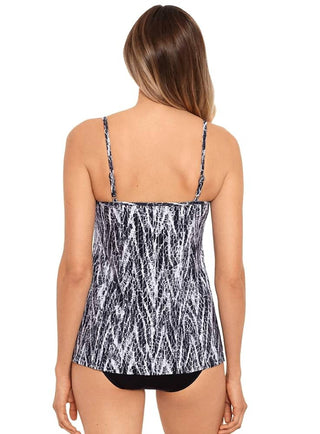 Miraclesuit - Chevron Python Jubilee Tankini Top