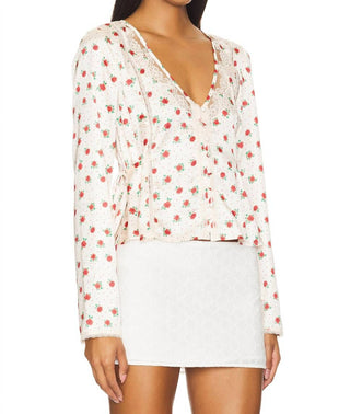 Free People - Field Of Roses Top