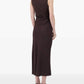 Loulou De Saison - Roan Draped Metal Ornament Dress