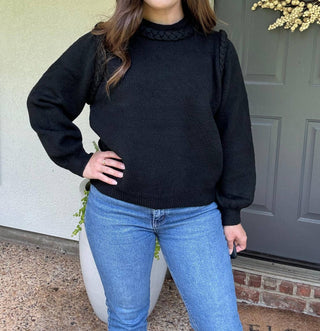 Entro - Braided Detail Sweater