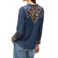 Johnny Was - DURAGO RUFFLE NECK SHIRT