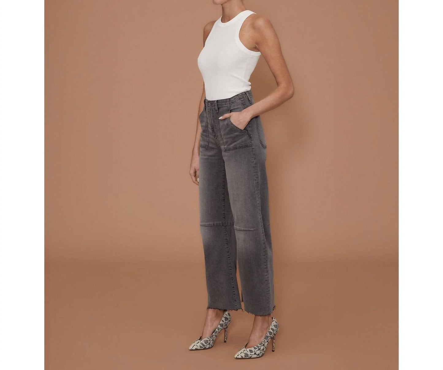 Le Jean - Utility Soft Barrel Pants