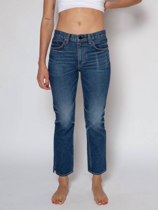 Askk Ny - Midrise Straight Leg Jean