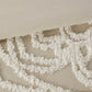Full/Queen 3 Piece Tufted Cotton Duvet Cover Set