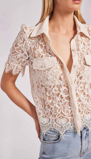 Generation Love - Mina Lace Shirt