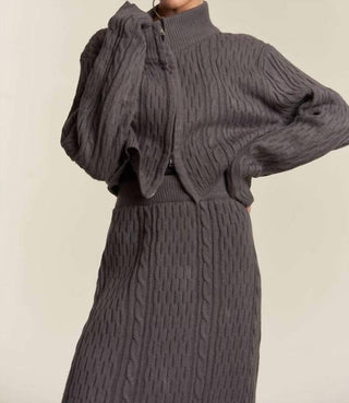 Adora - Women's Edna Textured Knit Sweater