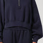 Agolde - Bethan Quarter Zip Sweatshirt