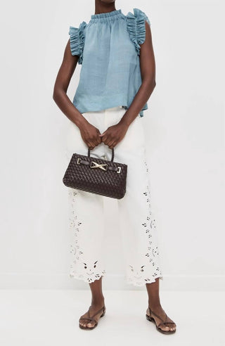 Sea - Anise Flutter Sleeve Top