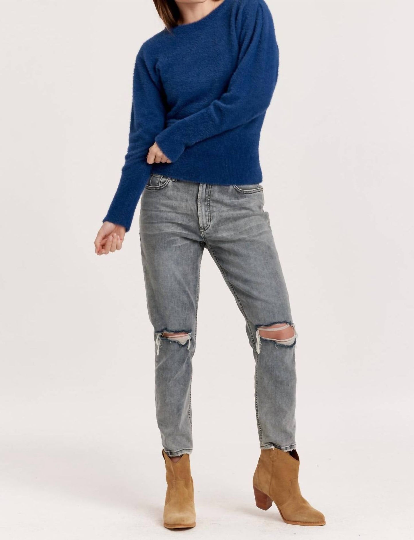 Another Love - Janessa Pleated Sweater