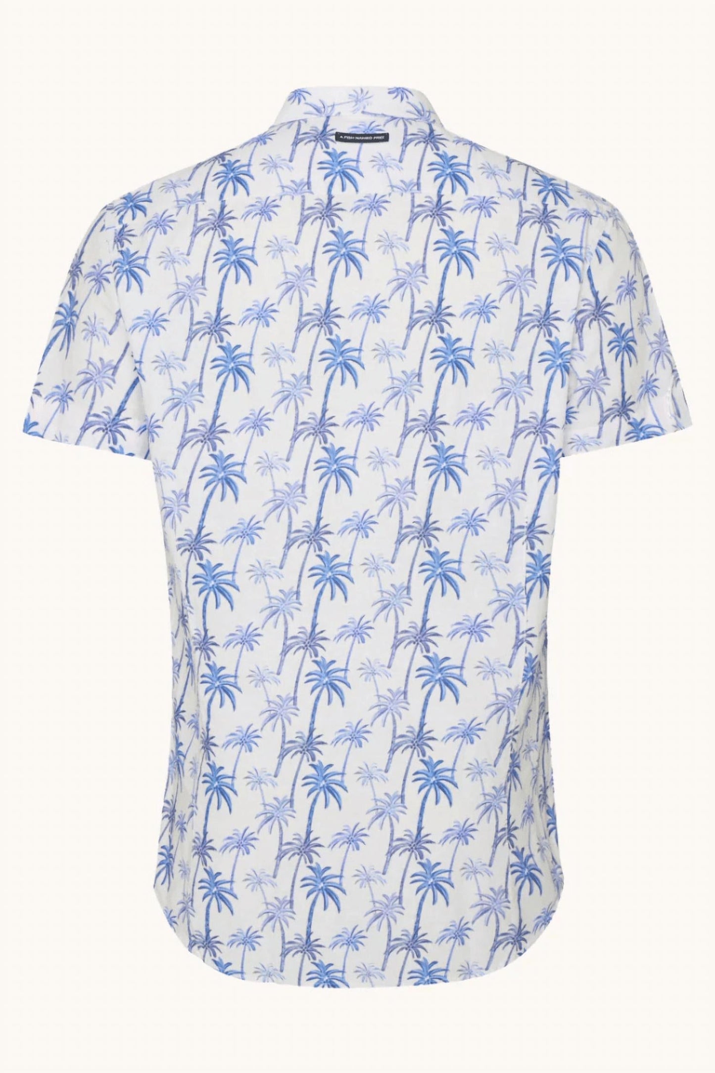 A Fish Named Fred - Short Sleeve Palm Tree Shirt