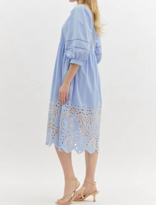 Entro - Feeling Elegant Eyelet Dress