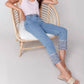 Charlie B - Embroidered Hem Jeans