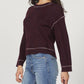Another Love - Millie Crew Neck Sweater With Contrast Stitching