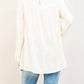 Entro - Floral Embroidered Tunic Blouse