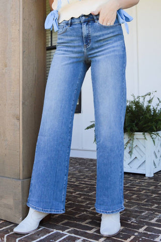 Anniewear - Sculpted Confidence Wide Leg Jeans