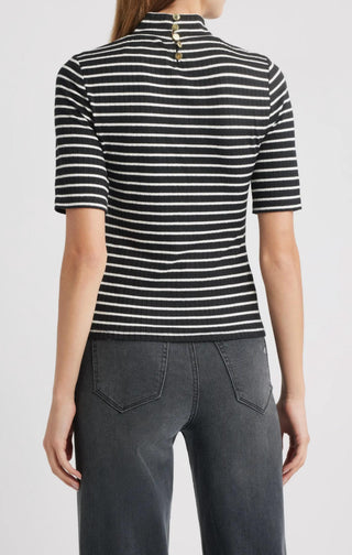 Rag & Bone - Knit Stripe Rib Tee Top