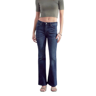 Kancan - Piper Mid Rise Bootcut Petite Jeans