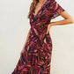 Dress Forum - Lights Out Wrap Midi Dress