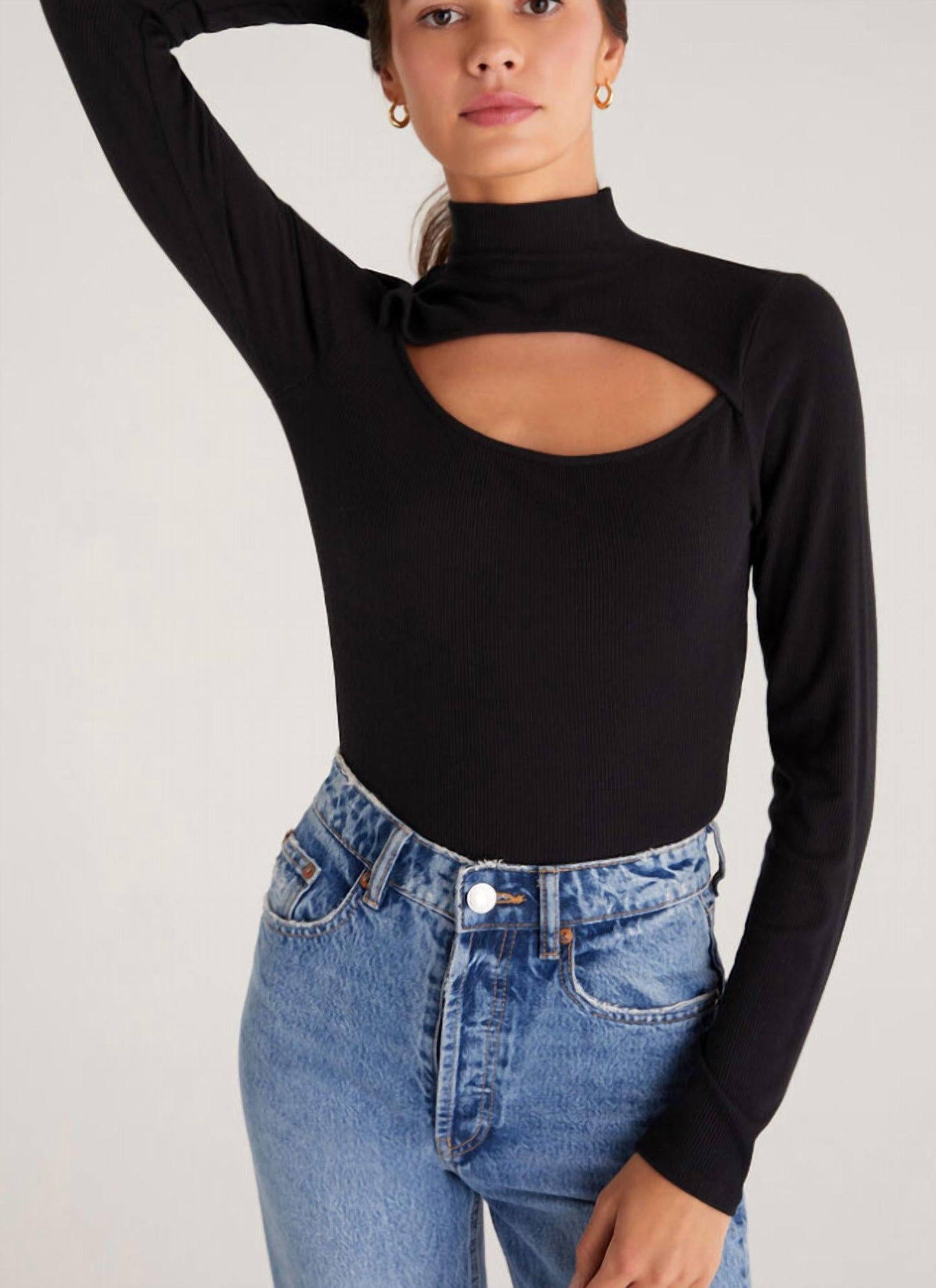 Z Supply - Pandora Rib Cut Out Top