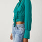 Free People - MEET ME THERE BUTTONDOWN TOP