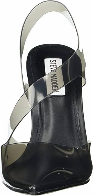 Steve Madden - Women's Vienne Pointed Toe Stiletto Slip On Dress Heeled Sandals