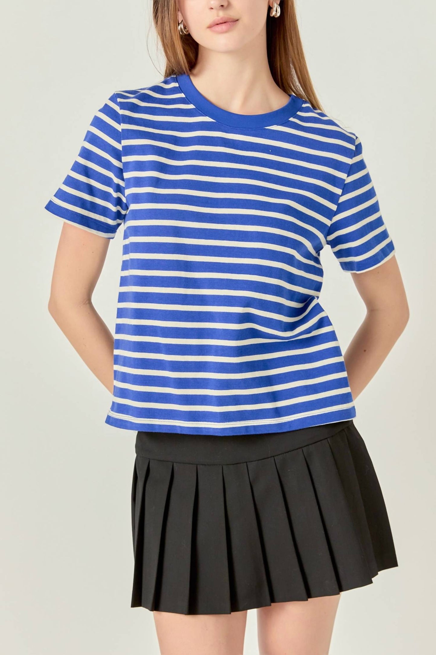 2.7 August Apparel - Marley Striped Tee