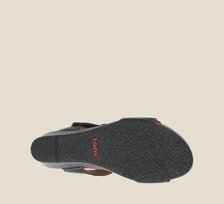 Taos - Women's Carousel 3 Leather Wedge Sandal