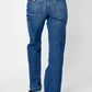 Judy Blue - High Waist Cargo Bootcut Jeans