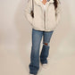 Wishlist - Padded Sherpa Collar Jacket
