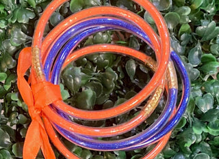 Crystal Breeze - Women's Sparkle Jelly Tube Bracelet Set