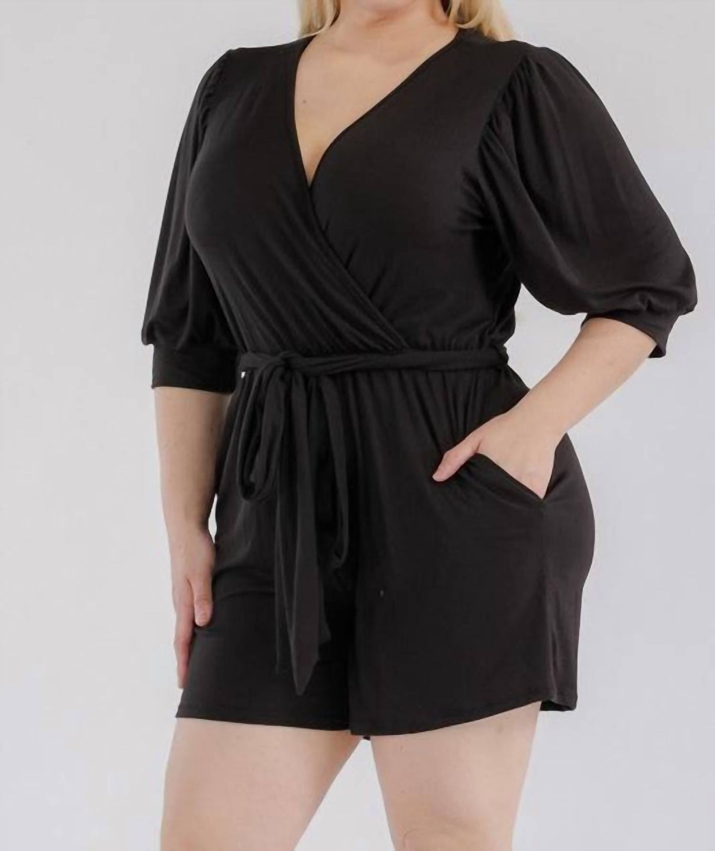 Karen T Design - Tie-up Detailed Romper