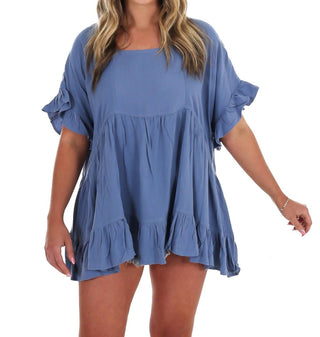 Easel - On My Terms Tunic Top