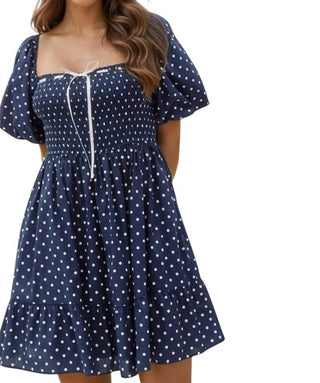 Entro - Brianna Polka Dot Mini Dress