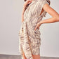 Do+Be - Printed Front Tie Dress