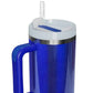 Trendsi - Stainless Steel Tumbler with Handle and Straw