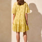 Tribal - Tootie Mixed Eyelet Dress