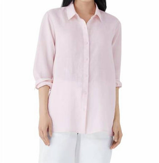 Eileen Fisher - Classic Collar Easy Shirt Top