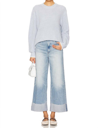 Pistola - Lana Crop Cuffed Wide Leg Jeans