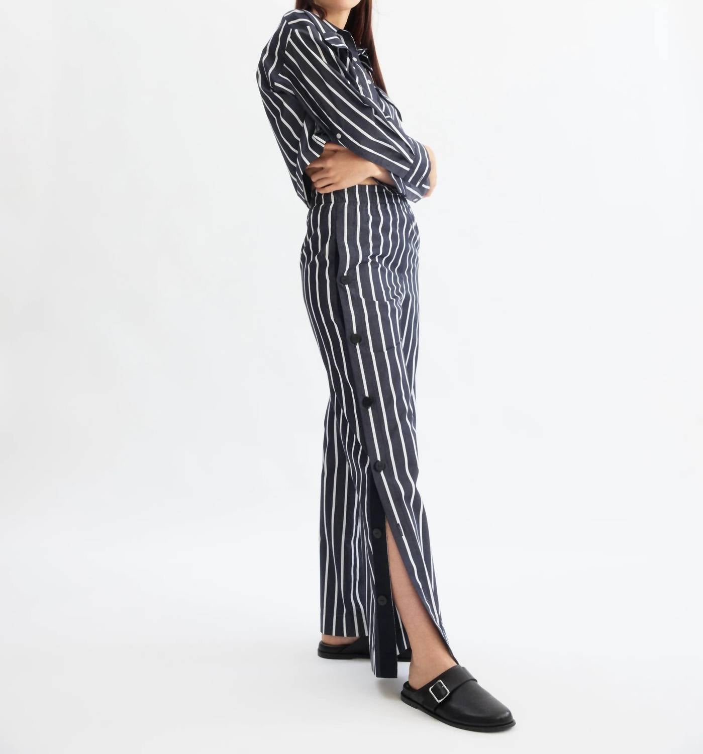 Arlo Mott - Baxter Side Button Pants