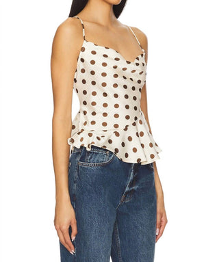 Astr - Everli Polka Dot Top