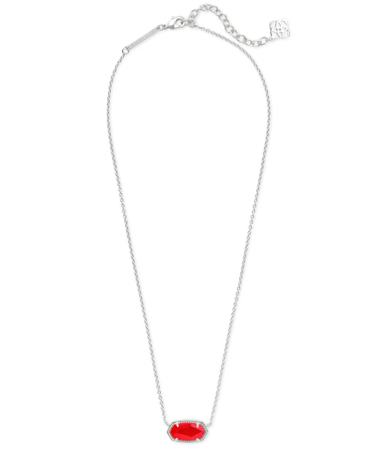 Kendra Scott - Women's Elisa Necklace Rhodium Illusion