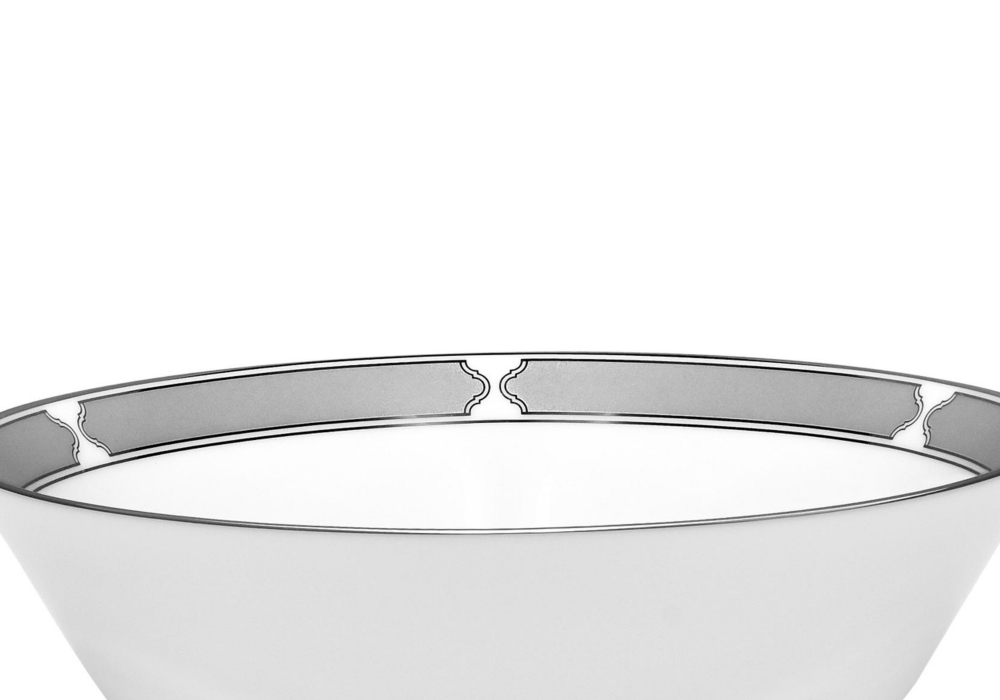 Noritake Eternal Palace Platinum Soup/Cereal Bowl Silver One Size