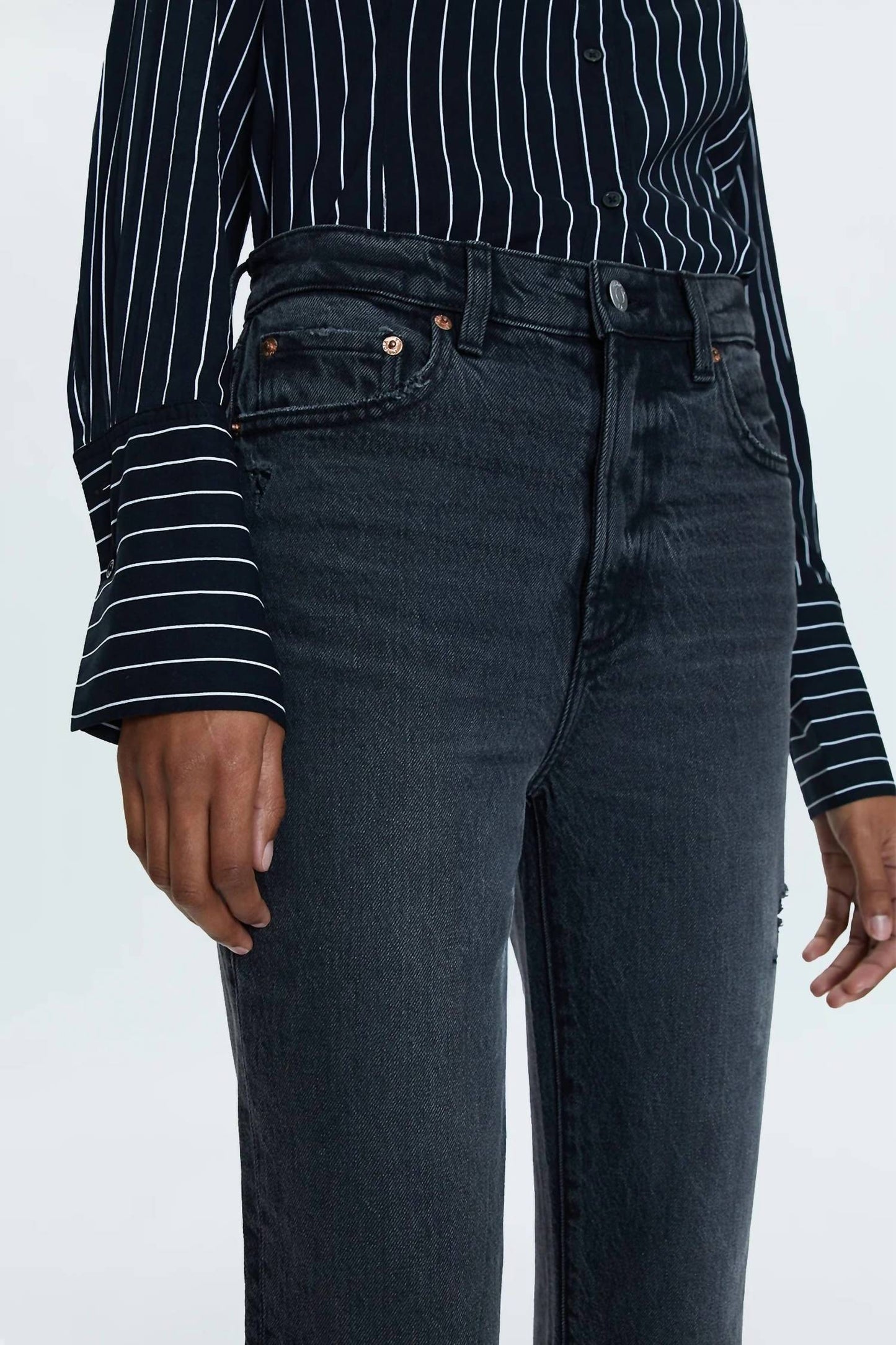 Pistola - Ally High Rise Vintage Ankle Boot Cut Jeans