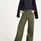 Cotelac - High-waisted Wide-leg Jeans