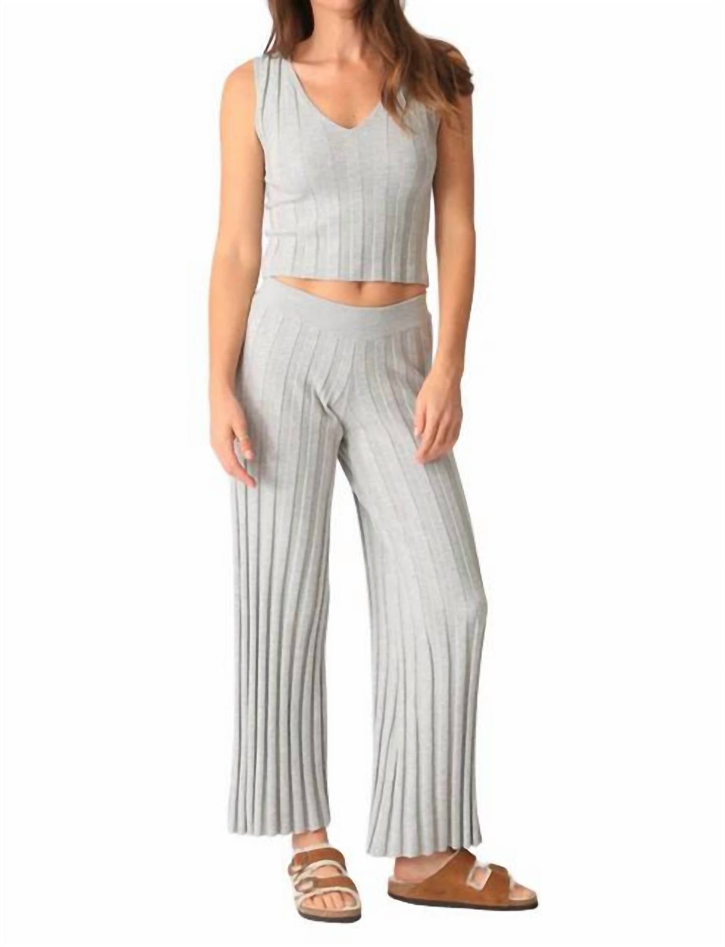 Electric & Rose - Monteray Ribbed Knit Top