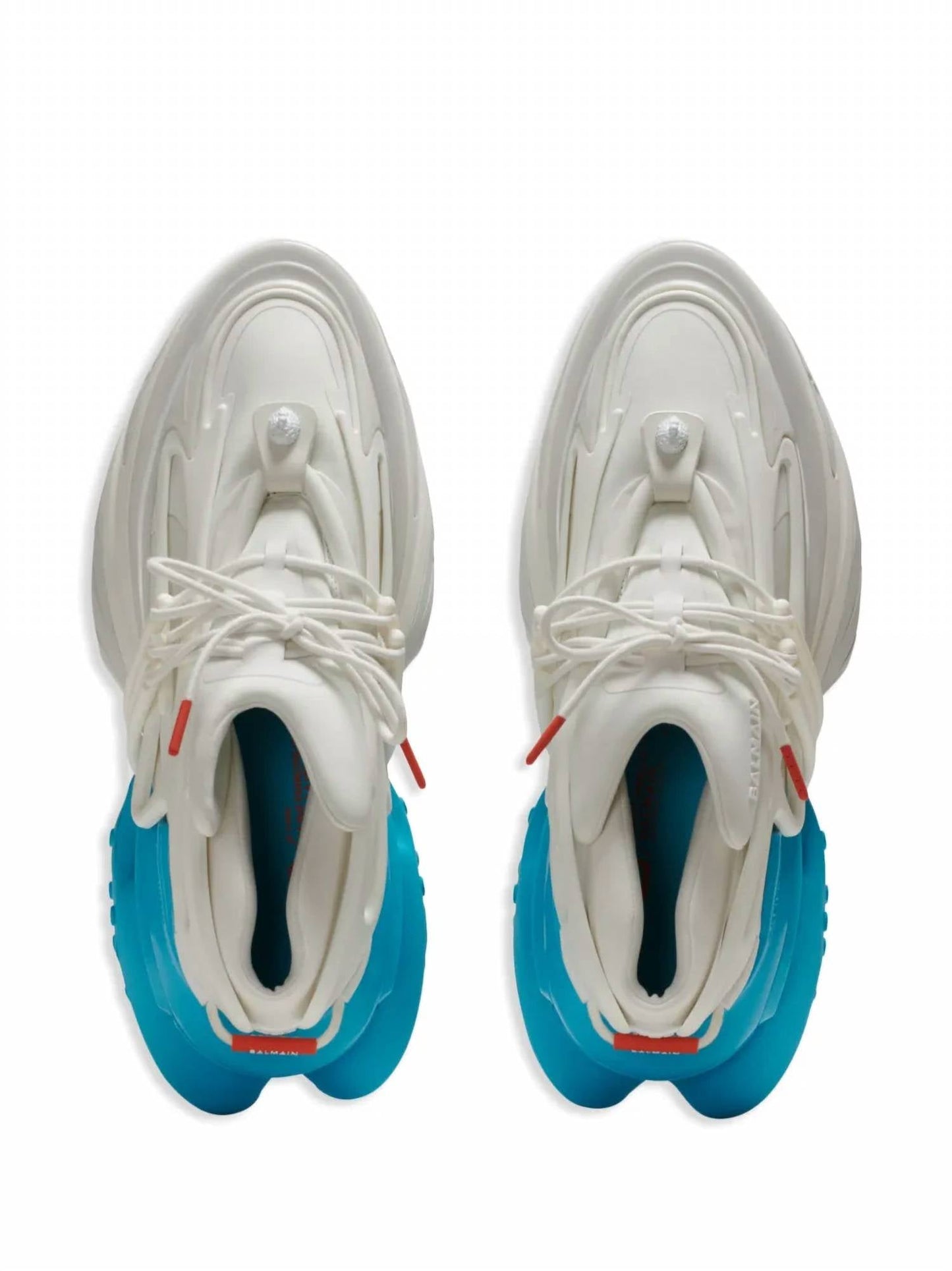 Balmain - Men's Unicorn Low-top Neoprene & Calfskin Chunky Sneakers