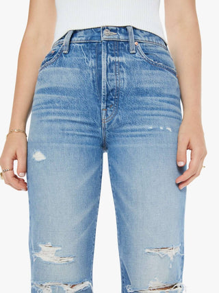 Mother - Rambler Sneak Wide Straight Leg Jeans