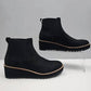 Eileen Fisher - Chelsea Suede Wedge Boots